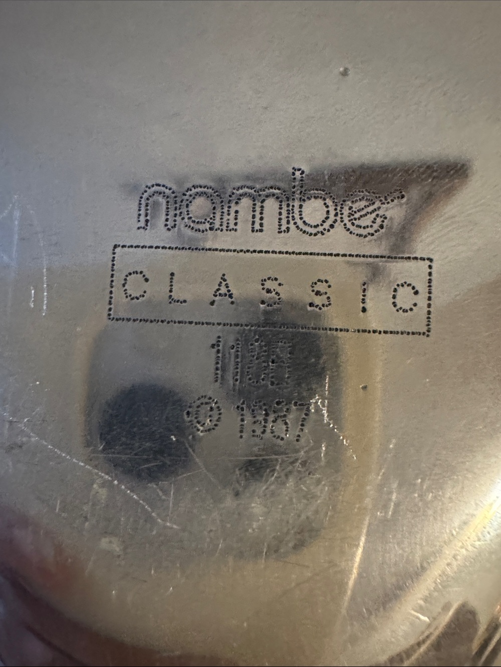 Vintage 1987 MCM Nambe Heart Shaped Bowl 118B Jewelry Coin Candy Dish - Picture 4 of 5